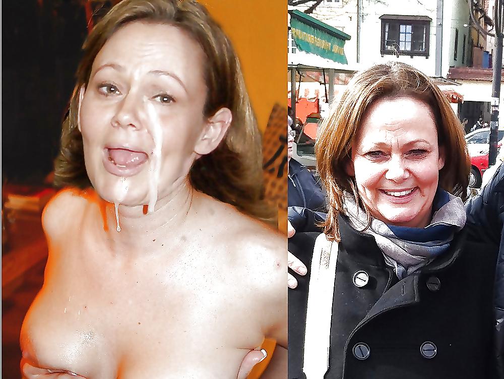 25P More mature women posing and being used