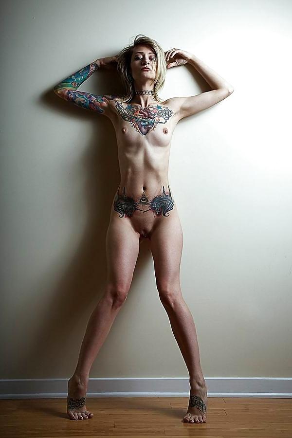 24P Hot tattooed girls and pierced nipples