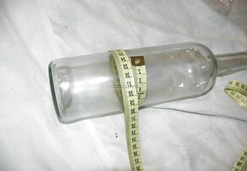 9P 24cm Bottle Is In Her Ass