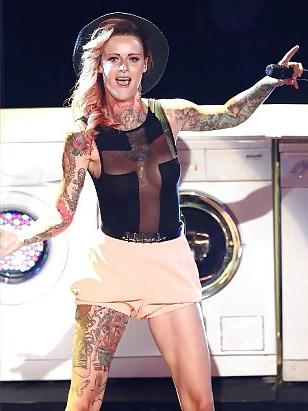 25P Jennifer Rostock ( german celeb )