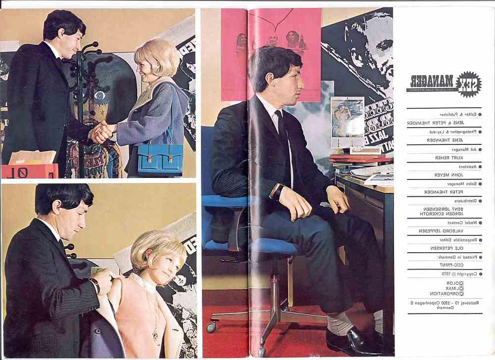 16P Vintage Magazines Sex Manager - 1970