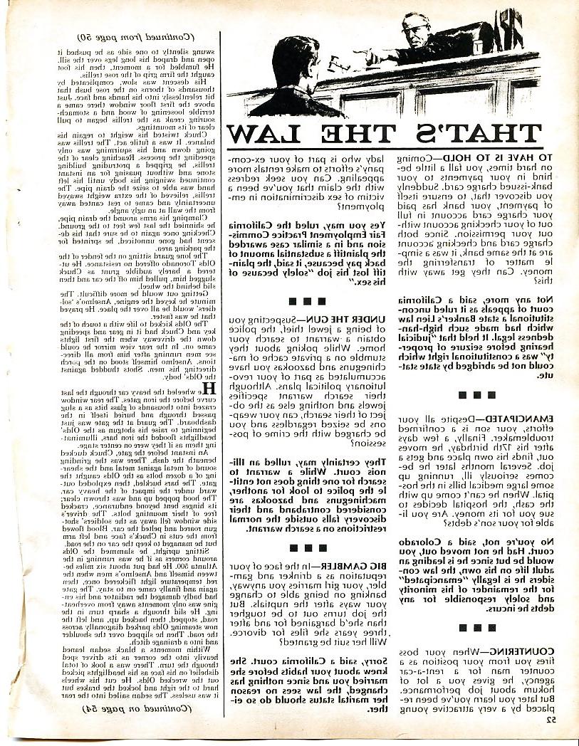 25P Vintage Magazines Stag - 1975 August