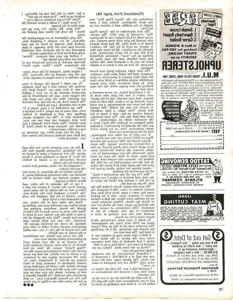 25P Vintage Magazines Stag - 1975 August