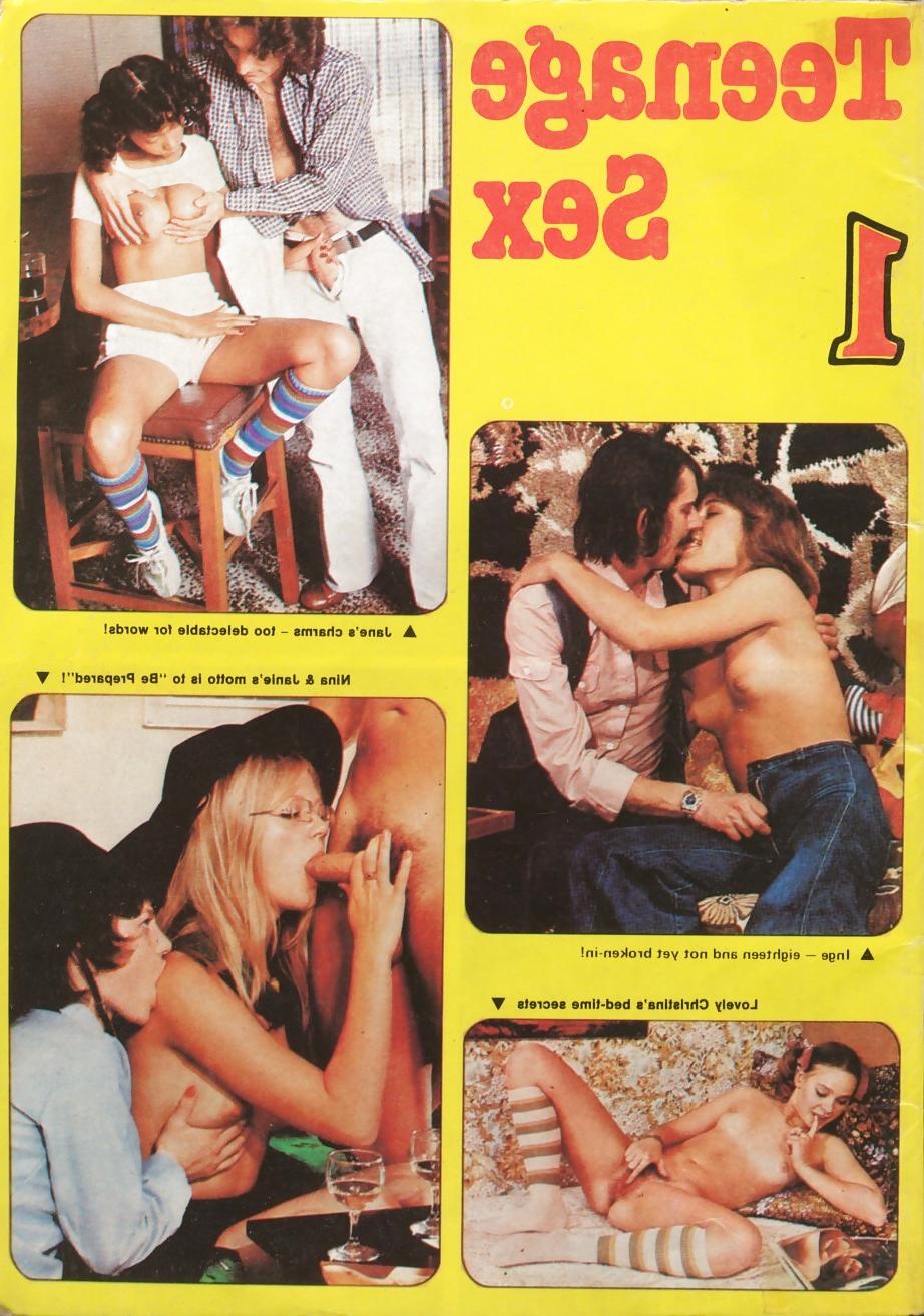 25P Vintage Magazines Teenage Sex 1 (1977)