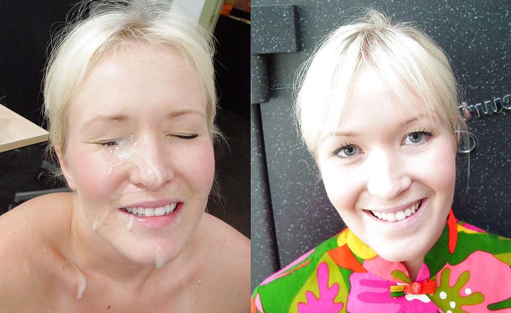 13P Before & after getting cum