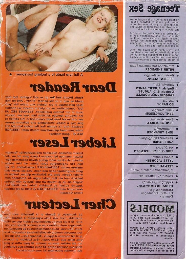 25P Vintage Magazines Teenage Sex 24 (1982)