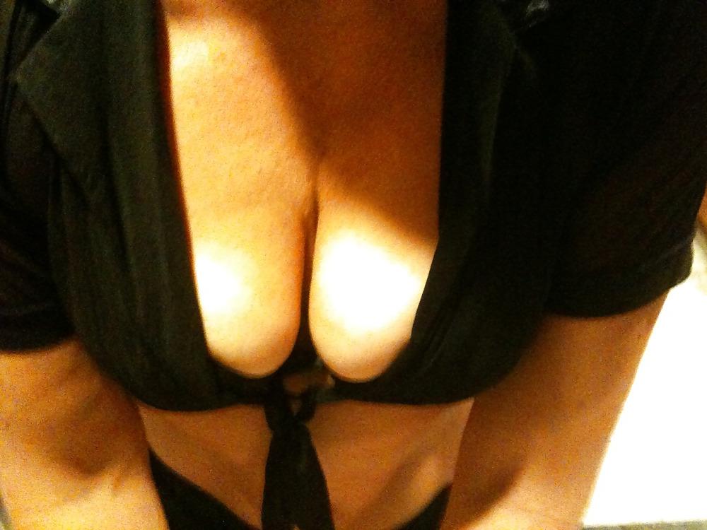 12P My wife covered in my HUGE load of cum