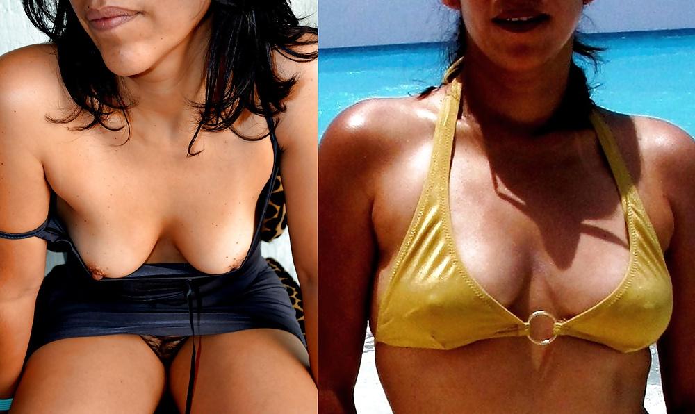 16P Exotic wife dressed and undressed