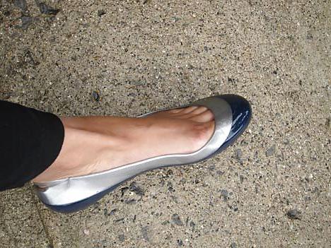 25P Ballerina flats fetish