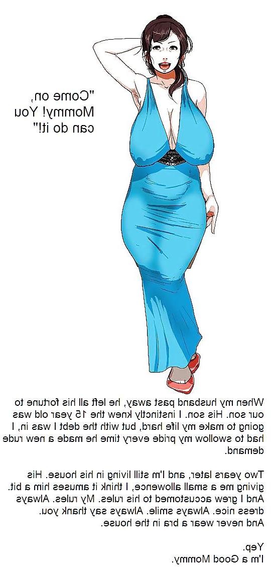 14P Submissive mommies captions