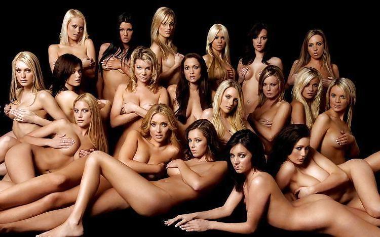 4P GIRLS IN GROUPS 7: LOTS OF NAKED GIRLS TOGETHER