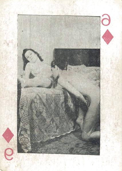 21P Playing cards 2 (vintage, incomplete set)
