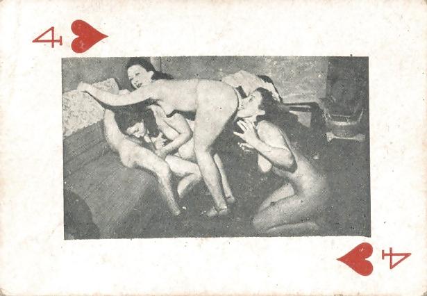21P Playing cards 2 (vintage, incomplete set)