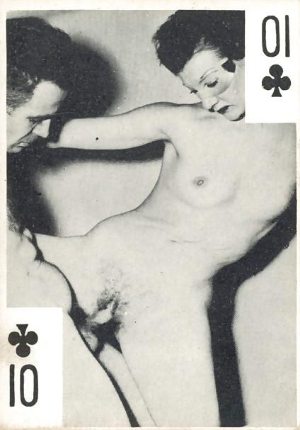 21P Playing cards 2 (vintage, incomplete set)