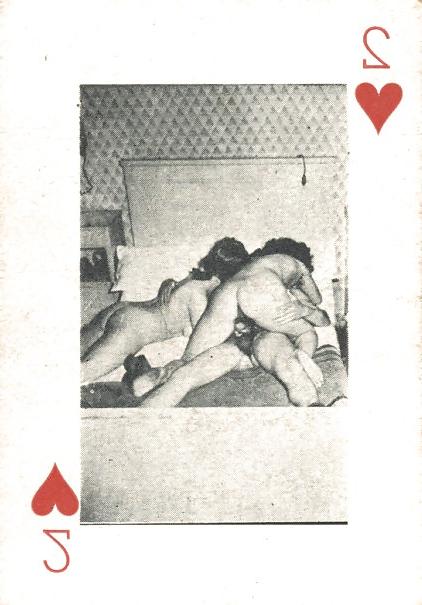 21P Playing cards 2 (vintage, incomplete set)