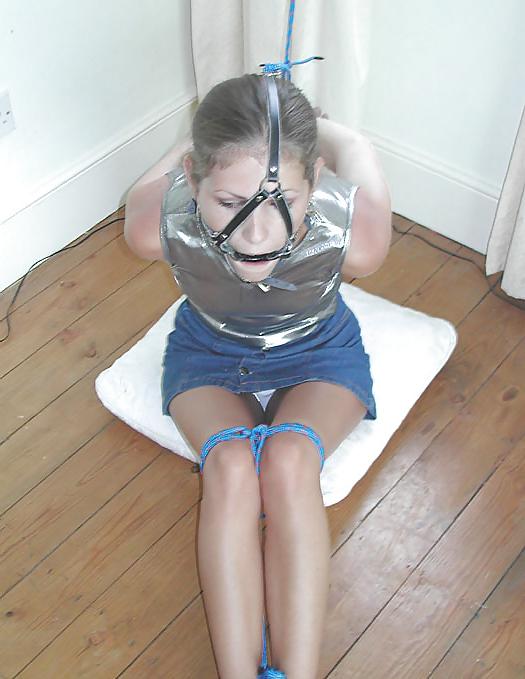 25P Young lady bound