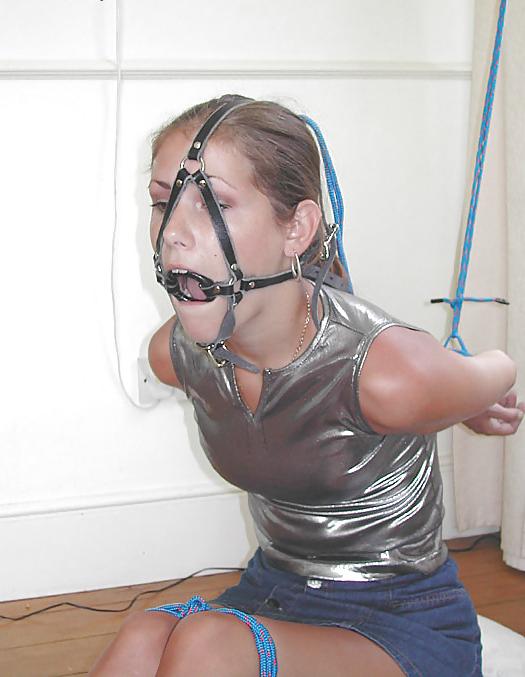 25P Young lady bound