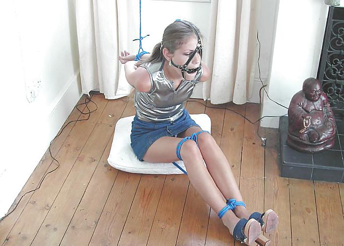 25P Young lady bound