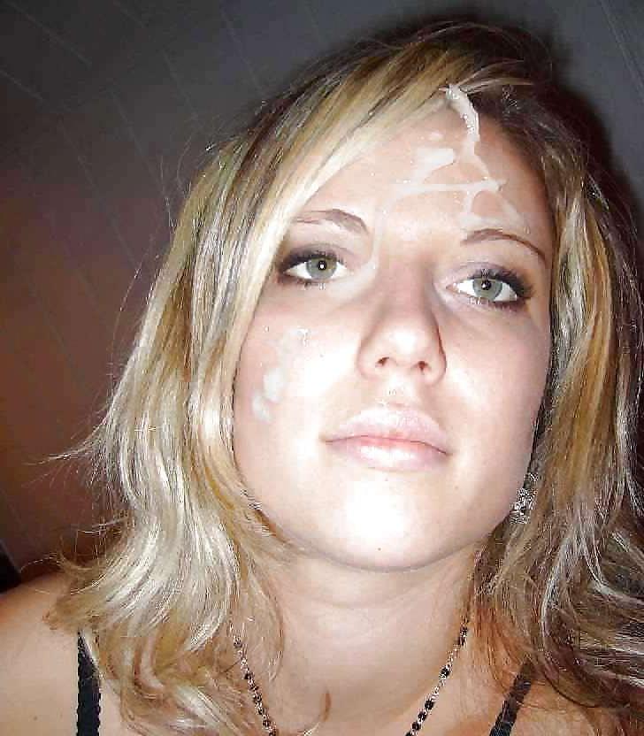 25P Covered in thick lovely cum