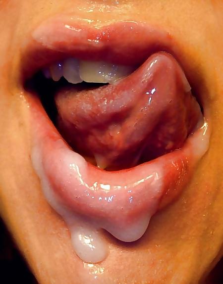 25P Covered in thick lovely cum