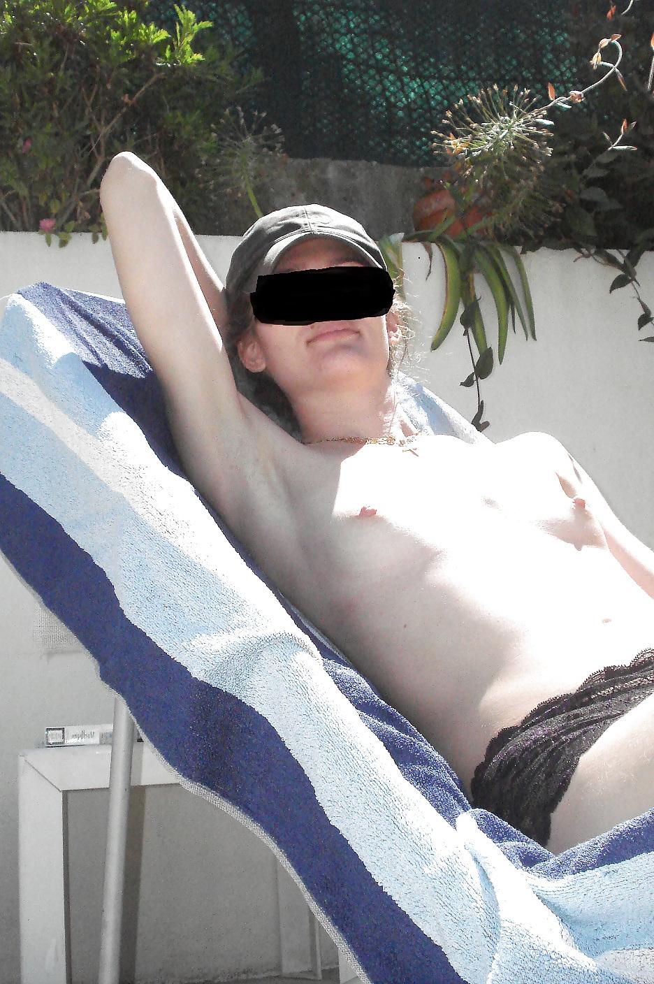 13P My beautiful wife (at the pool)