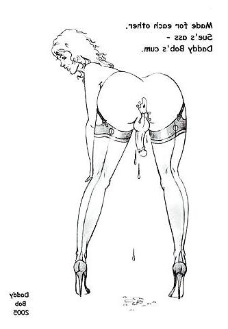 19P Mom and sissy drawings