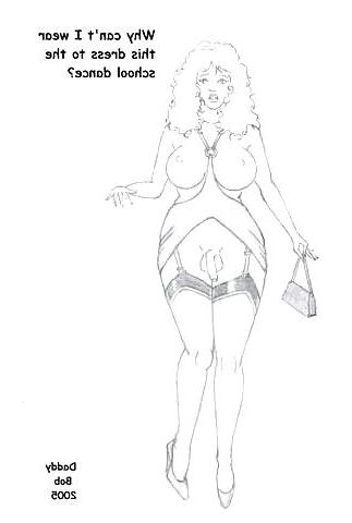 19P Mom and sissy drawings
