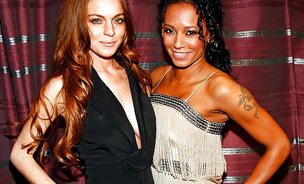 11P Mel B vs. Lindsey Lohan-Celebrity MILFS