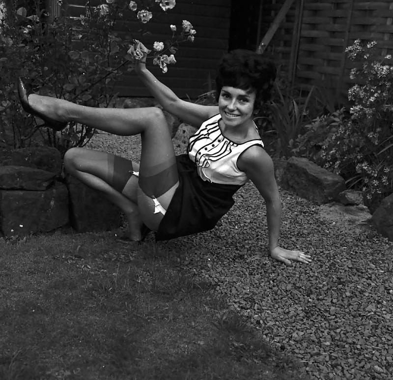 19P Vintage stockings and stilettoes