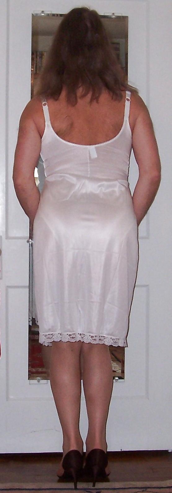 11P Crossdressing: White Slip