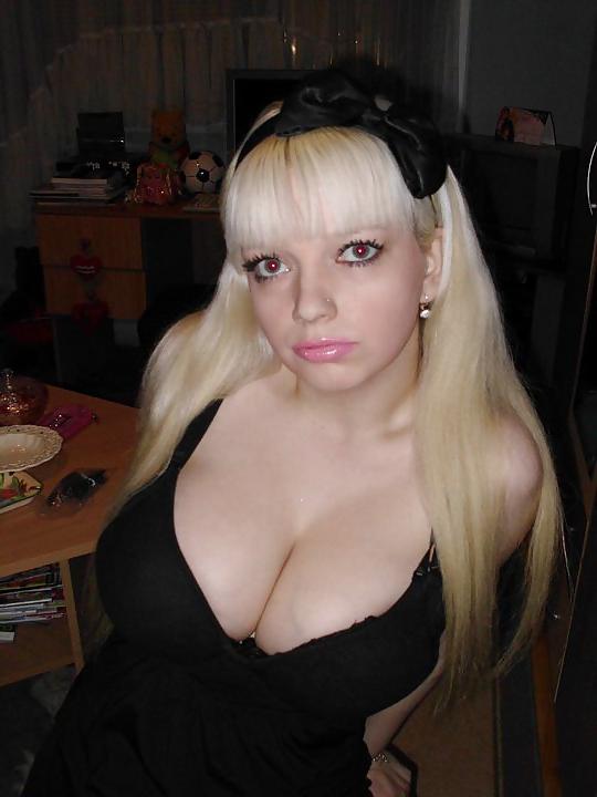 25P Big tits blonde Polish slag whore
