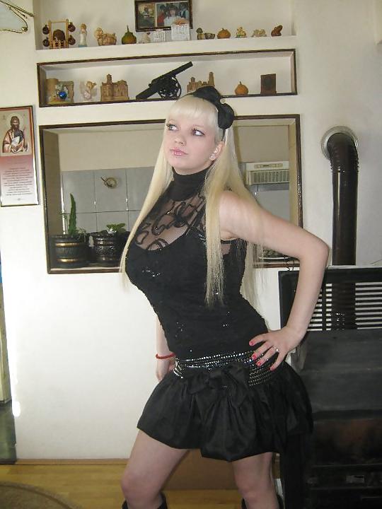 25P Big tits blonde Polish slag whore