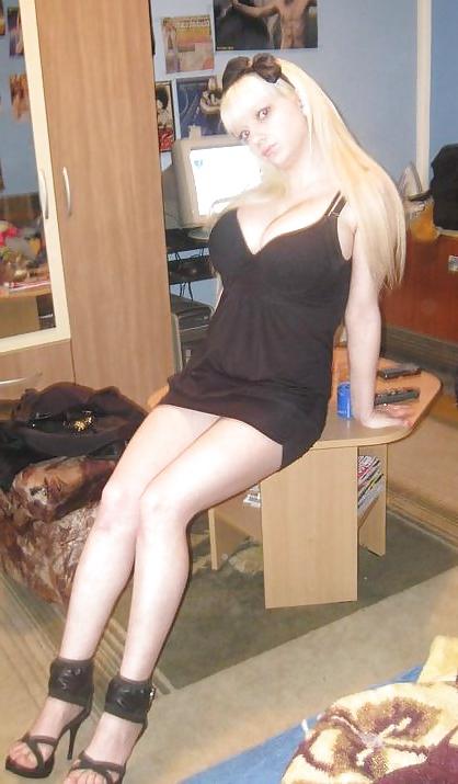 25P Big tits blonde Polish slag whore