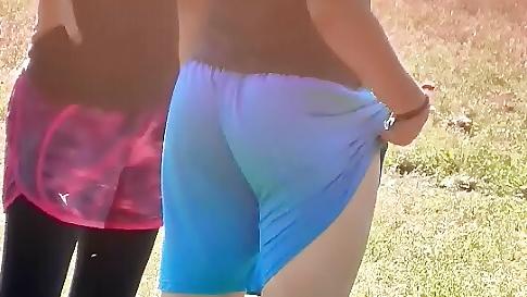 4P Teen Posing For The Camera During Soccer Practice 