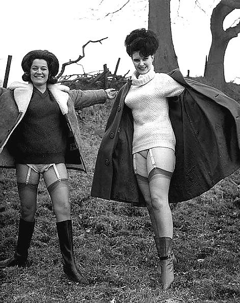 25P Vintage ladies in white panties.