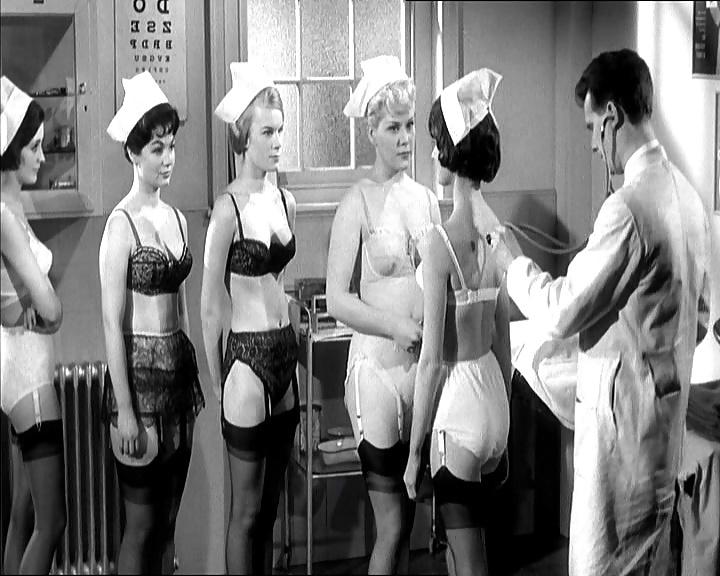 25P Vintage ladies in white panties.