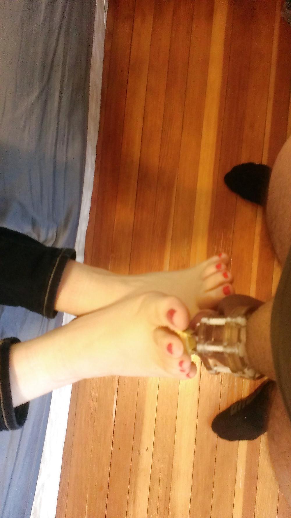 11P Chastity Tease for my Foot Slave Cuckold Boyfriend