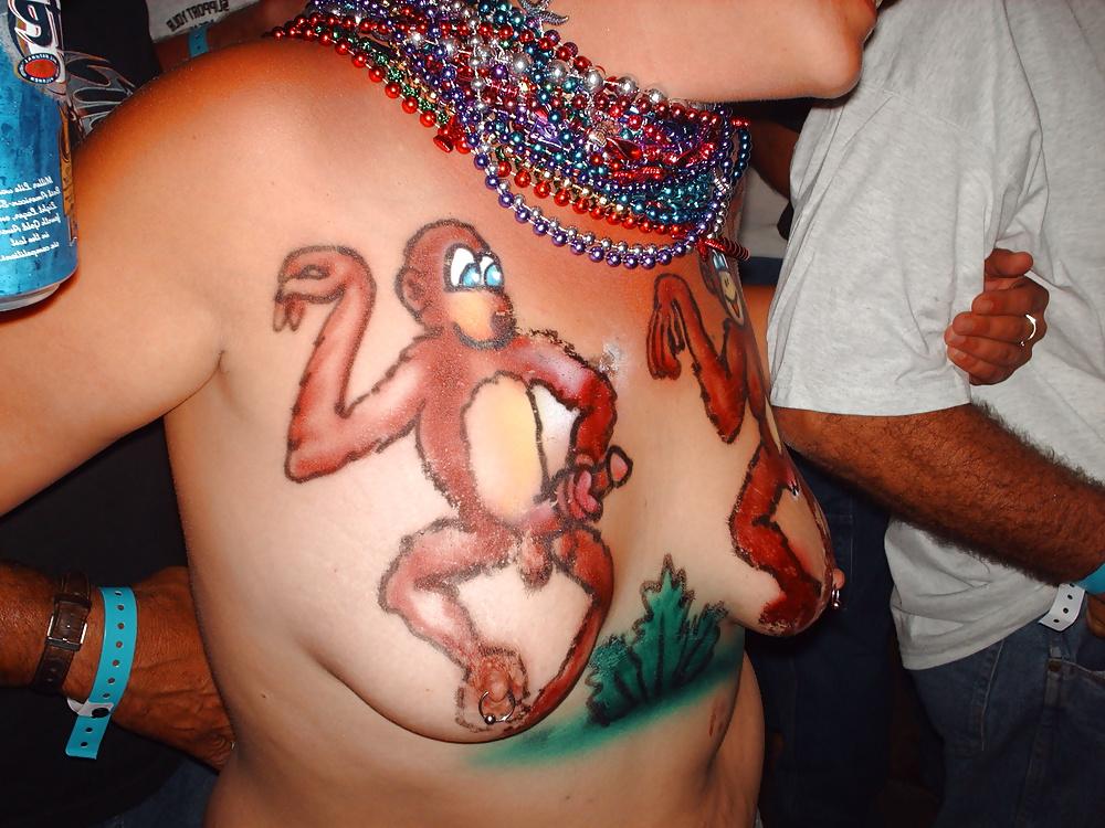 19P Painted tits
