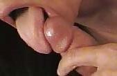 6P Sucking my clean cock.