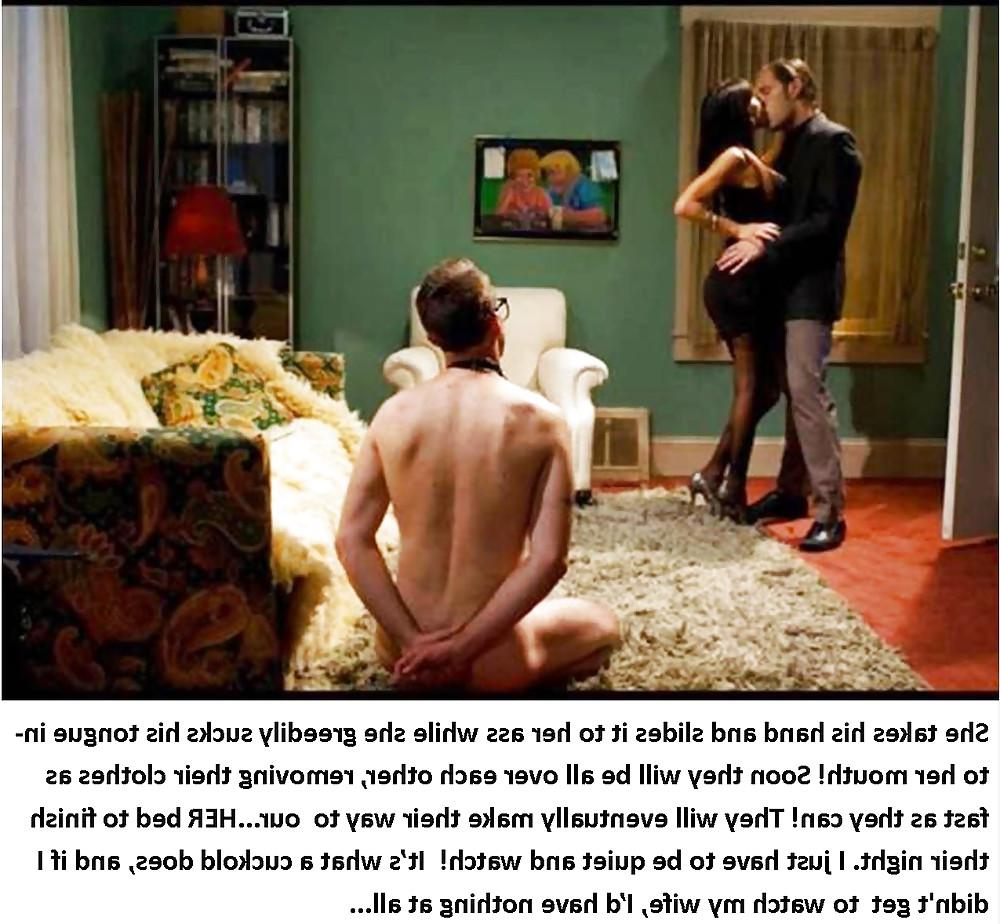 25P Cuckold captions -- wife goes out