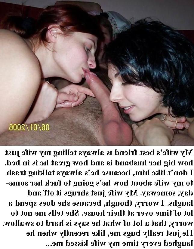 25P Cuckold captions -- wife goes out