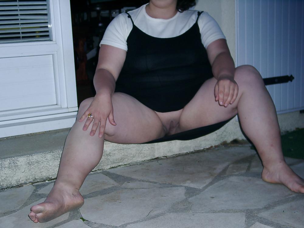 17P Mature bbw oudoor