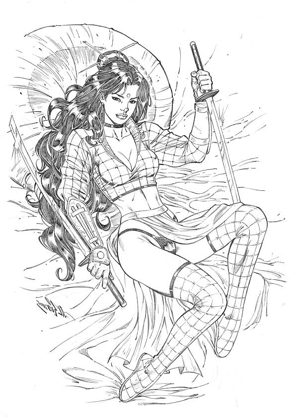 25P Superheroines by A.R.