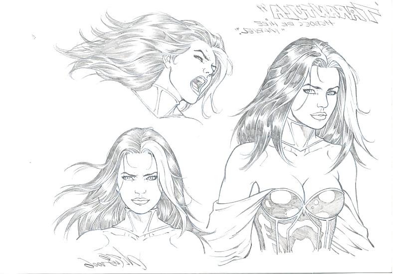 25P Superheroines by A.R.