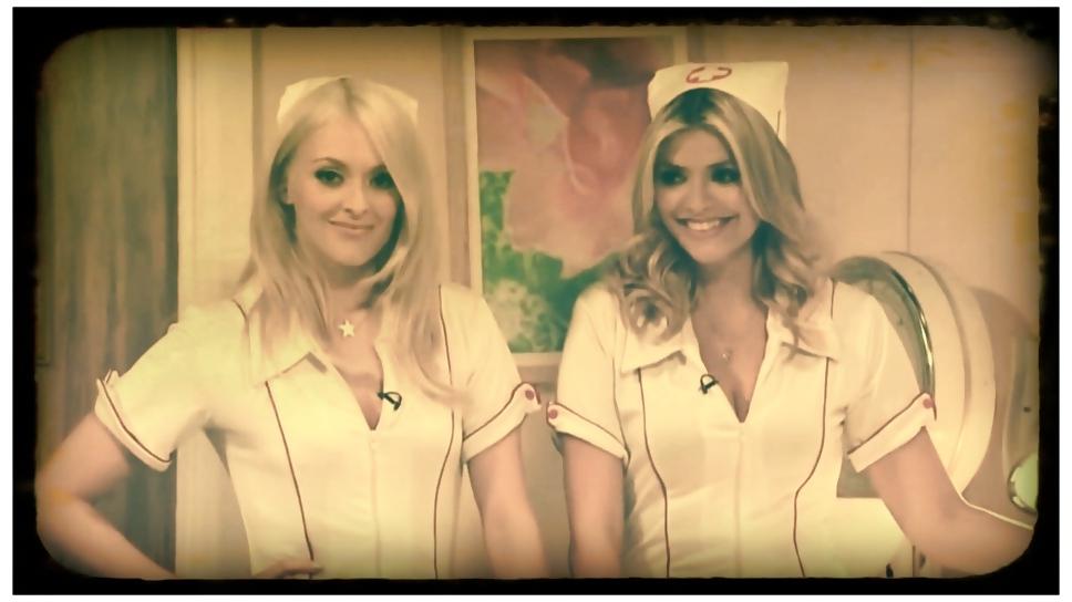 9P Holly Willoughby Celebrity Juice 17th October 2013