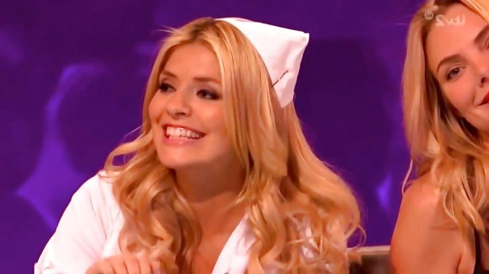 9P Holly Willoughby Celebrity Juice 17th October 2013
