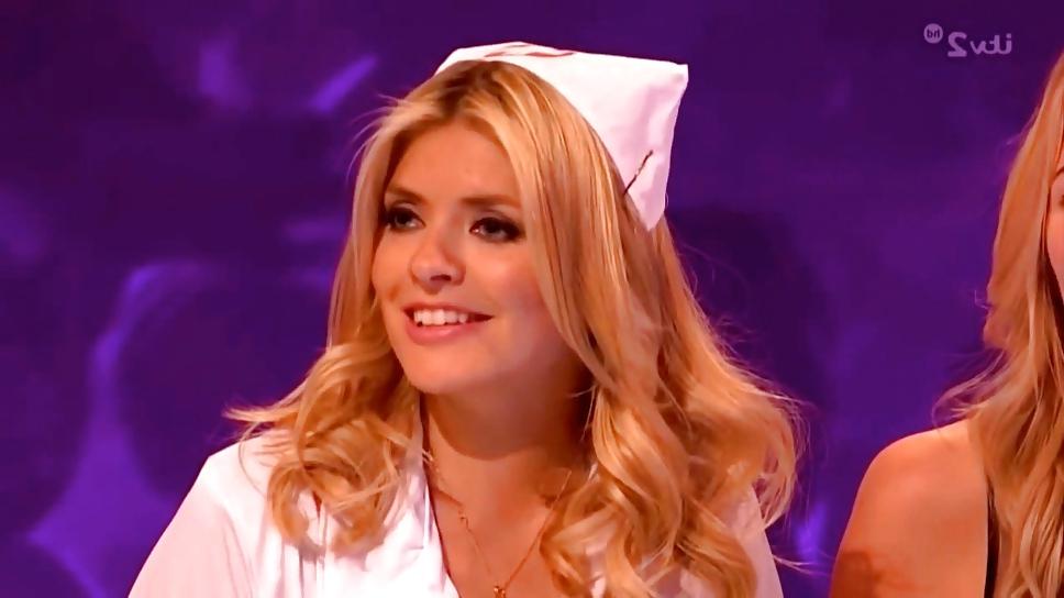 9P Holly Willoughby Celebrity Juice 17th October 2013