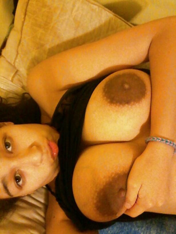 10P Latin girl with dark nipples