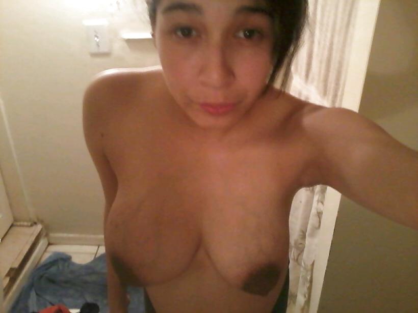 10P Latin girl with dark nipples