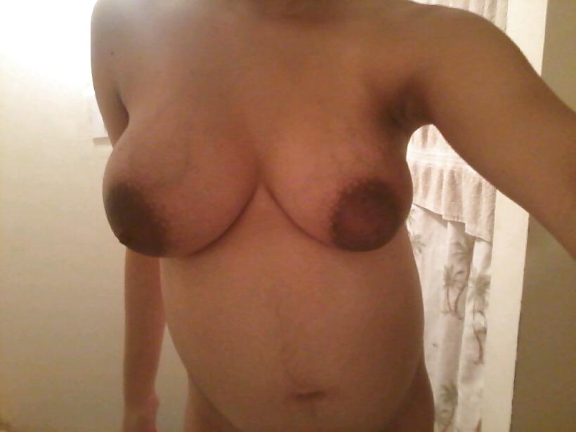 10P Latin girl with dark nipples